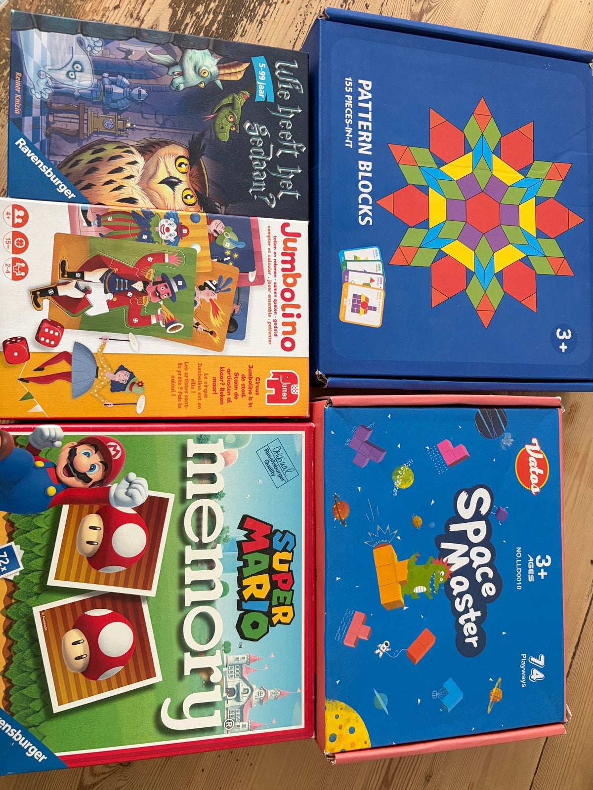 Diverse spellen: Ravensburger, Jumbo, Vatos en meer!, Een of twee spelers, Ophalen, Gebruikt