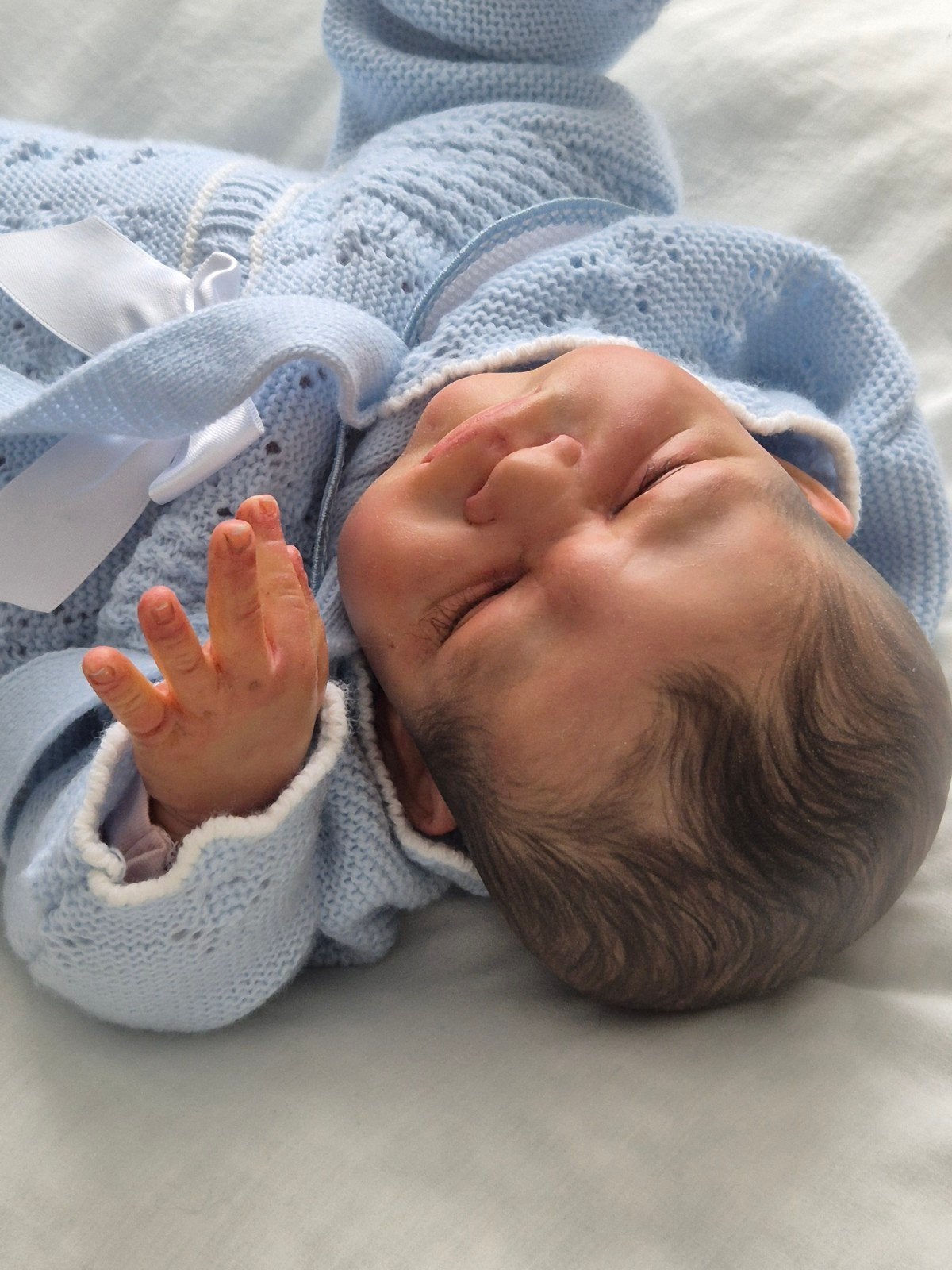 Prachtige reborn, Verzamelen, Poppen, Ophalen of Verzenden, Zo goed als nieuw, Pop