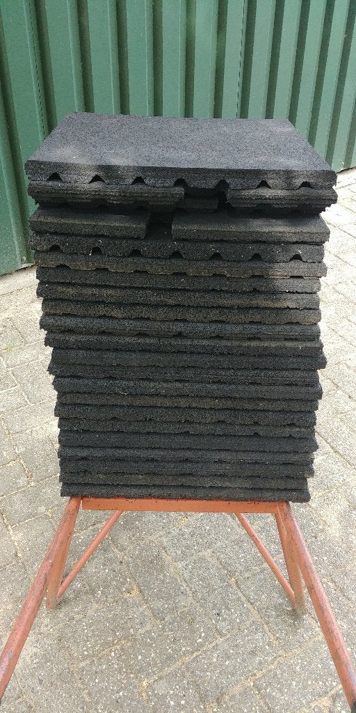rubber tegels, Ophalen, Gebruikt, Overige typen, Rubber
