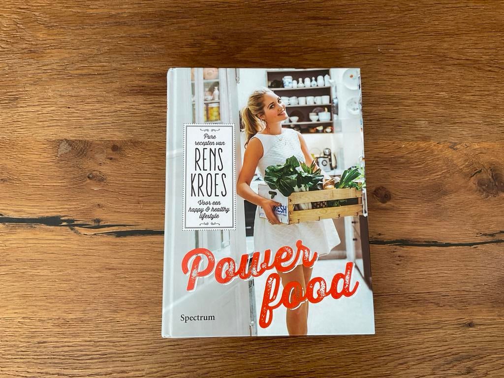 Powerfood - RENS KROES - Gezond koken, Boeken, Kookboeken, Voorgerechten en Soepen, Ophalen of Verzenden, Zo goed als nieuw, Gezond koken