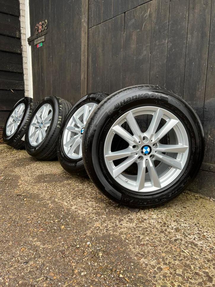 Originele BMW X5 X6 style 446 18? 5x120 zomerset Tpms 5mm, Niet ingevuld, 18 inch, Gebruikt, 255 mm