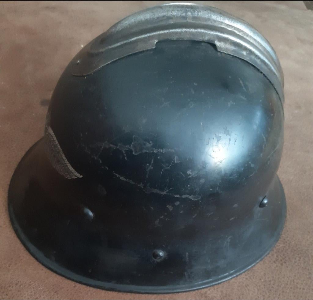 Duitsland WW2 Luftschutz Helm Zeldzame Variant!, Verzamelen, Ophalen of Verzenden, Duitsland, Helm of Baret