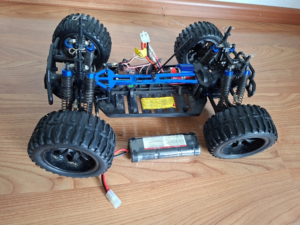Himoto Baja Beetle, Hobby en Vrije tijd, Modelbouw | Radiografisch | Auto's, Gebruikt, Auto offroad, Schaal 1:10, Ophalen