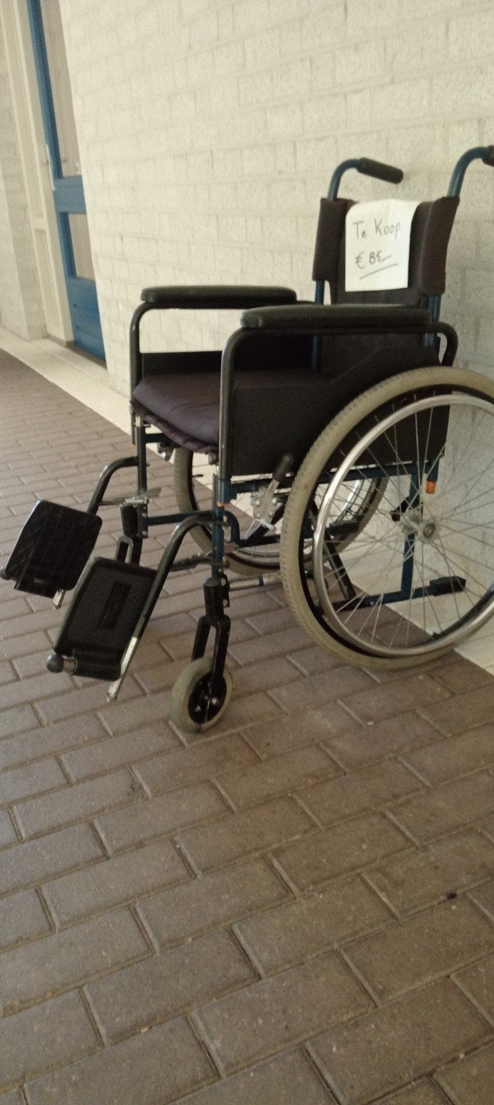 Rolstoel/Excel vanos/zwart van kleur, Ophalen, Duwrolstoel
