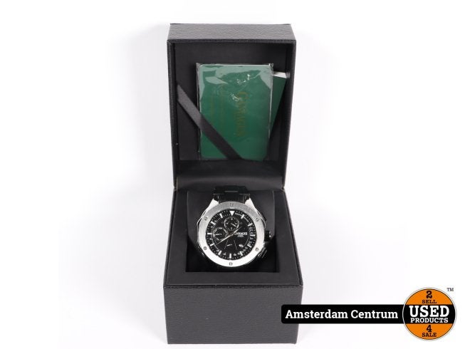 Gamages London Sports Calendar Steel Horloge - A Grade