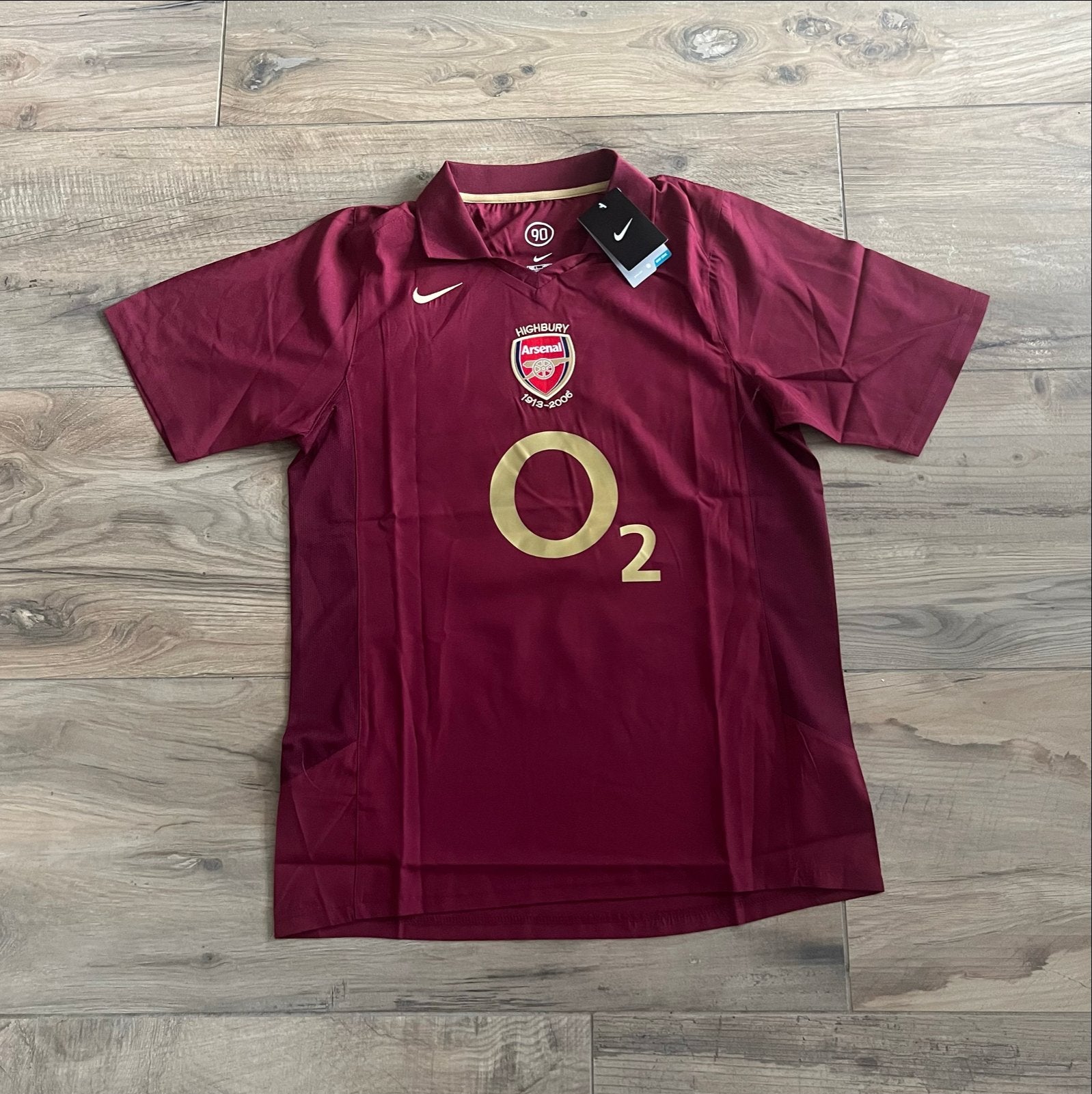 Arsenal Highbury Henry 14 Thuisshirt 2005-2006 Maat L, Maat 52/54 (L), Nieuw, Ophalen of Verzenden, Voetbal