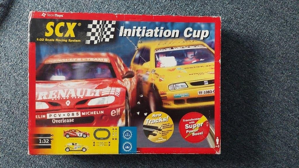 SCALEXTRIC/SCX RACEBAAN INITIATION CUP, Overige merken, Ophalen of Verzenden, Elektrisch, Racebaan