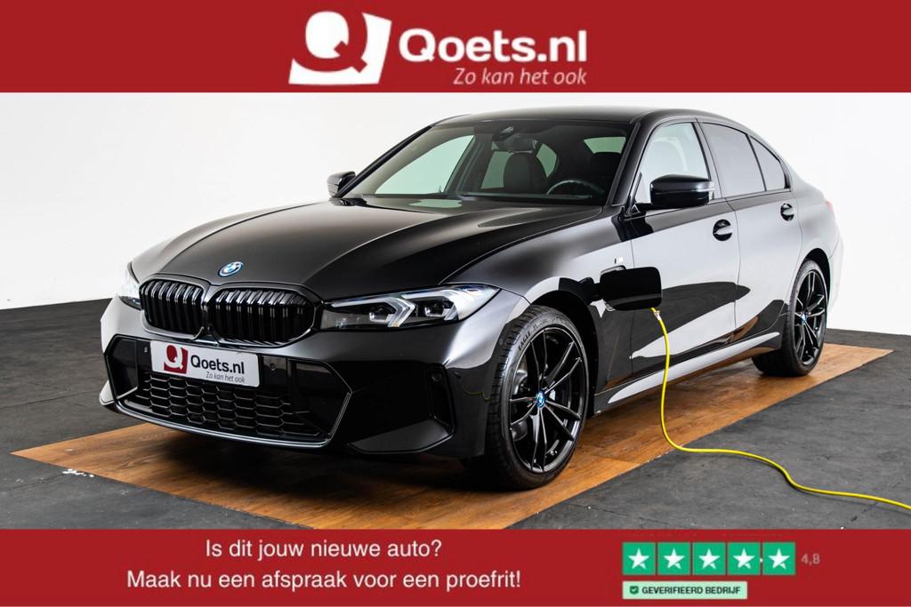 BMW 3-serie 330e M Sport - Ambiance verlichting - Parking As, Achterwielaandrijving, Gebruikt, 4 cilinders, Zwart