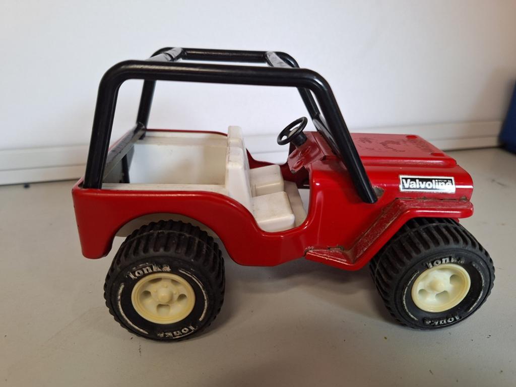 Tonka Jeep Metaal - Vintage Speelgoedauto, Kinderen en Baby's, Speelgoed | Speelgoedvoertuigen, Ophalen of Verzenden, Gebruikt