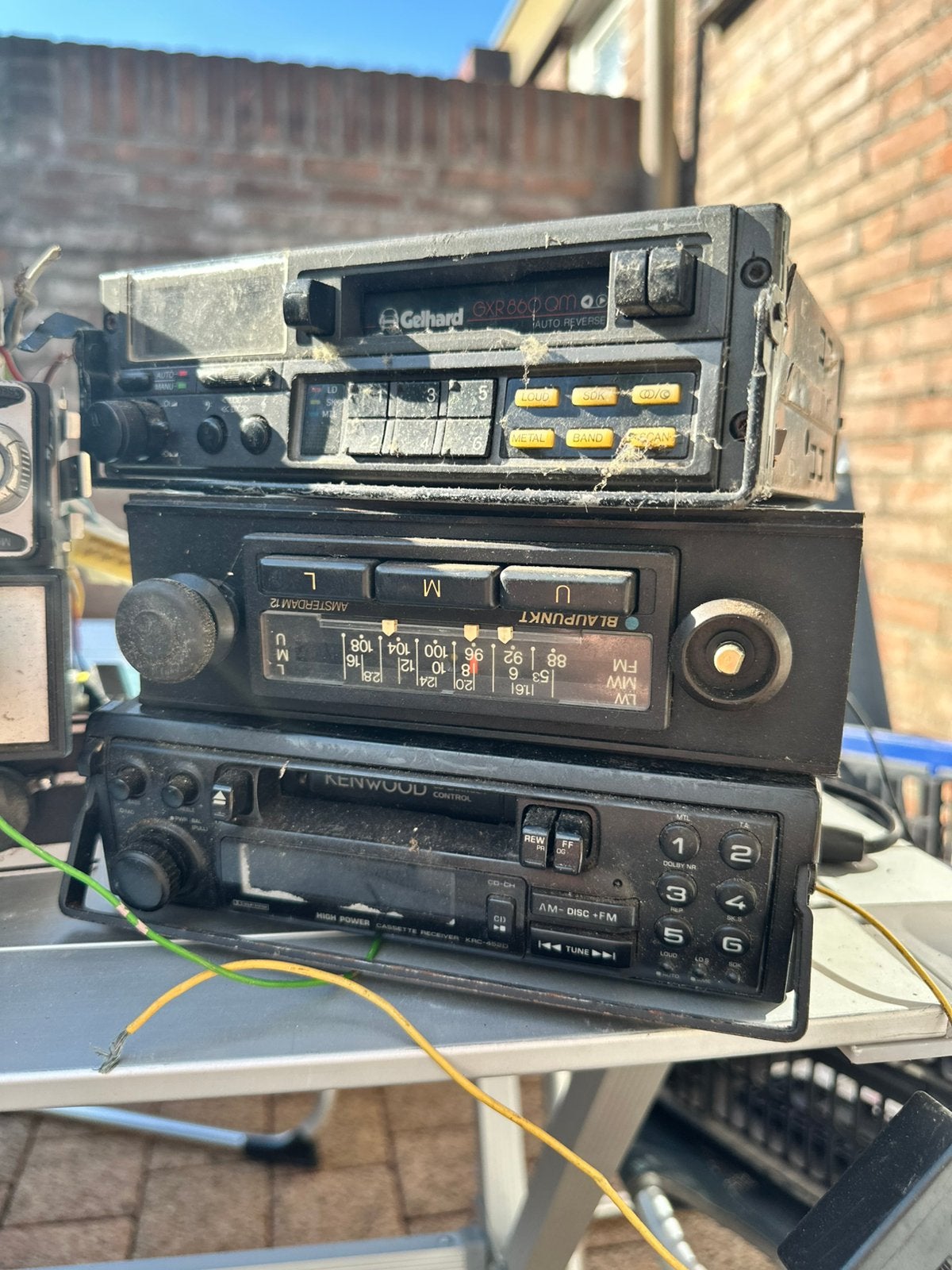 Diverse oude auto radios, Auto diversen, Ophalen of Verzenden, Zo goed als nieuw