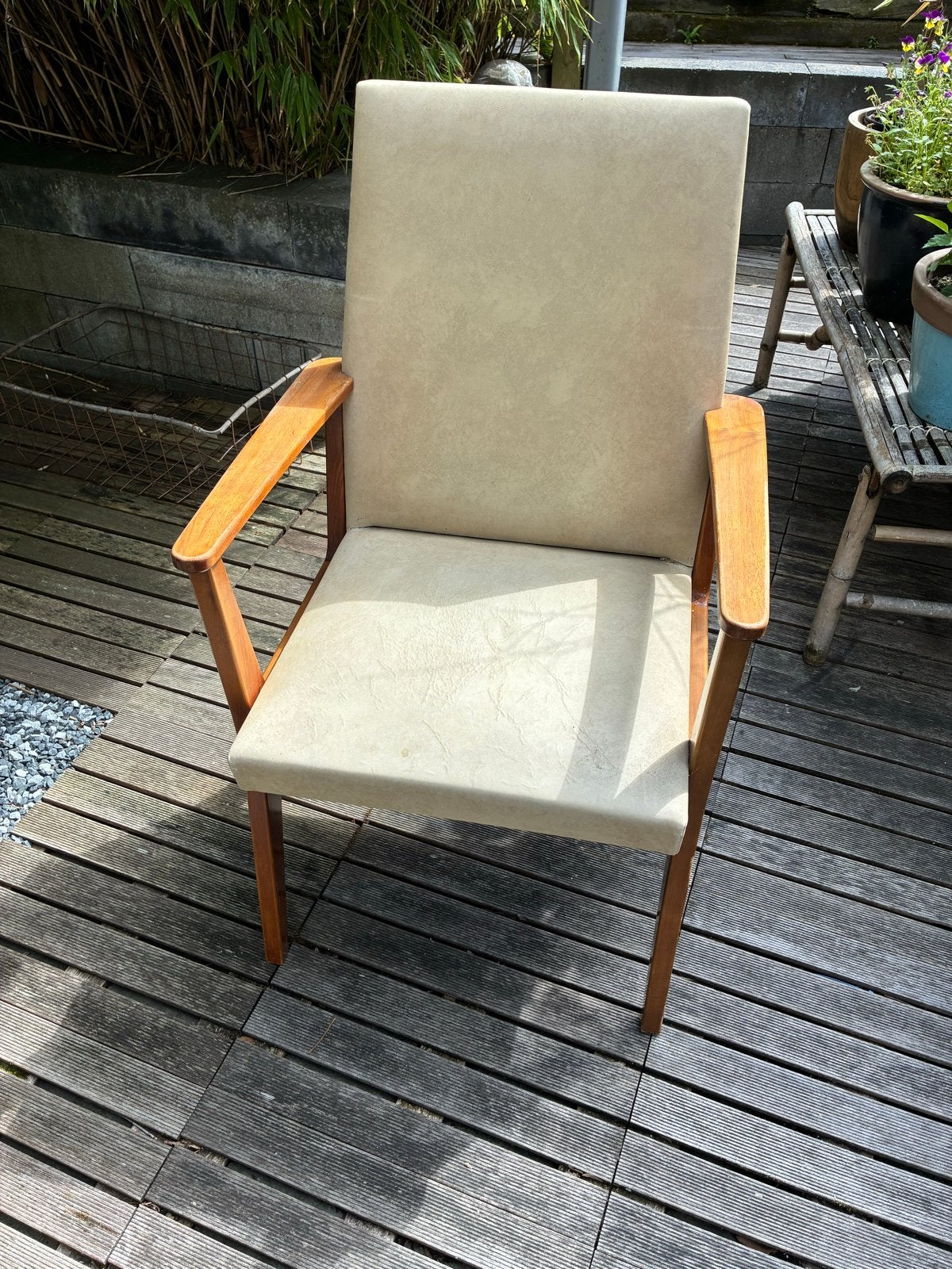 Vintage Nederlandse fauteuil, Tijsseling's Fabrieken, Ophalen