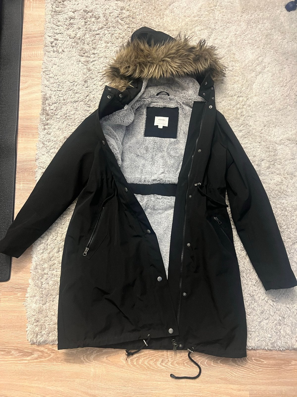 Seraphine Premium 3-in-1 Zwangerschaps- en Draagparka, Ophalen of Verzenden, Zo goed als nieuw, Zwart