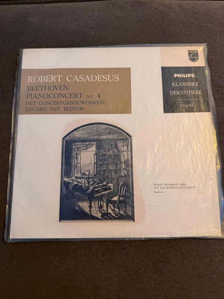 Beethoven Pianoconcert 4 - Casadesus / Concertgebouworkest, Cd's en Dvd's, Vinyl | Klassiek, Ophalen, Romantiek, Nieuw in verpakking
