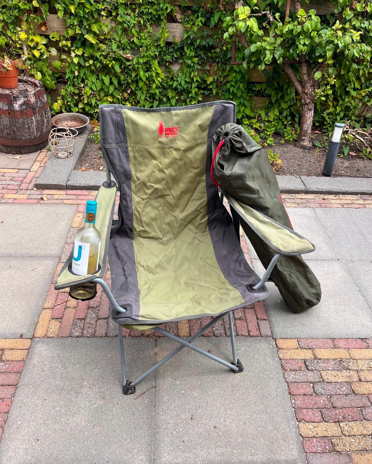 TWEE FIJNE CAMPING FESTIVAL STOELEN, Ophalen, Zo goed als nieuw, Campingstoel
