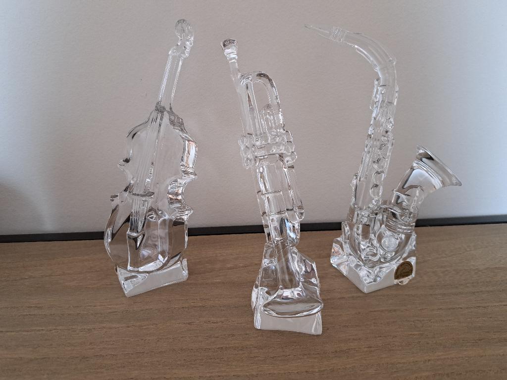 Kristallen beeldjes, Antiek en Kunst, Antiek | Glas en Kristal, Ophalen of Verzenden