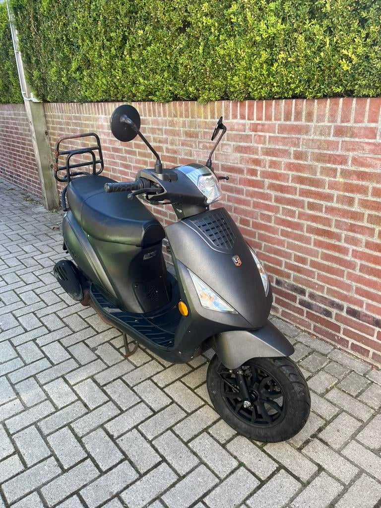 La Souris scooter geel kenteken, Ophalen, Maximaal 45 km/u, Benzine, 50 cc