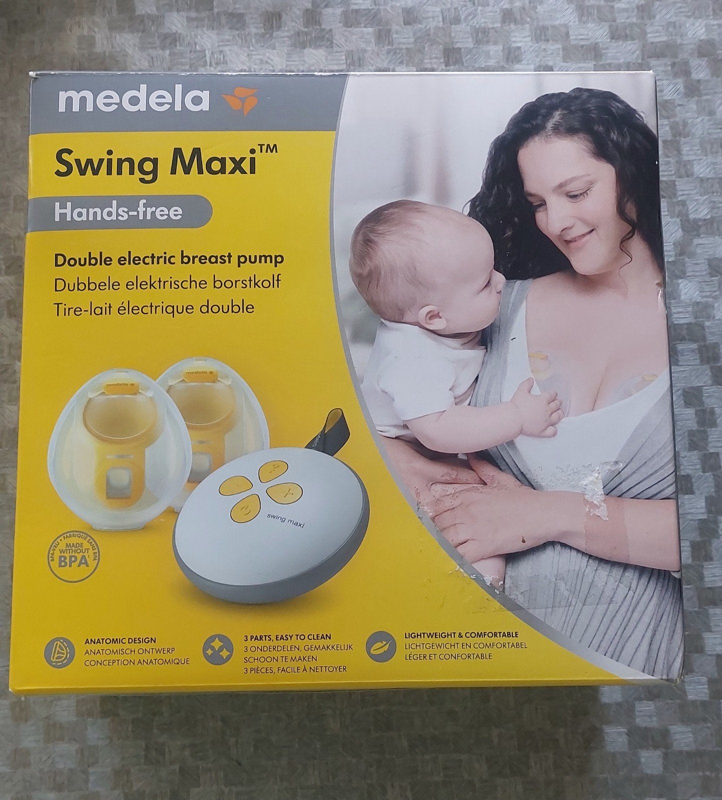 Medela Swing Maxi met kolfcups, Ophalen of Verzenden, Borstkolf