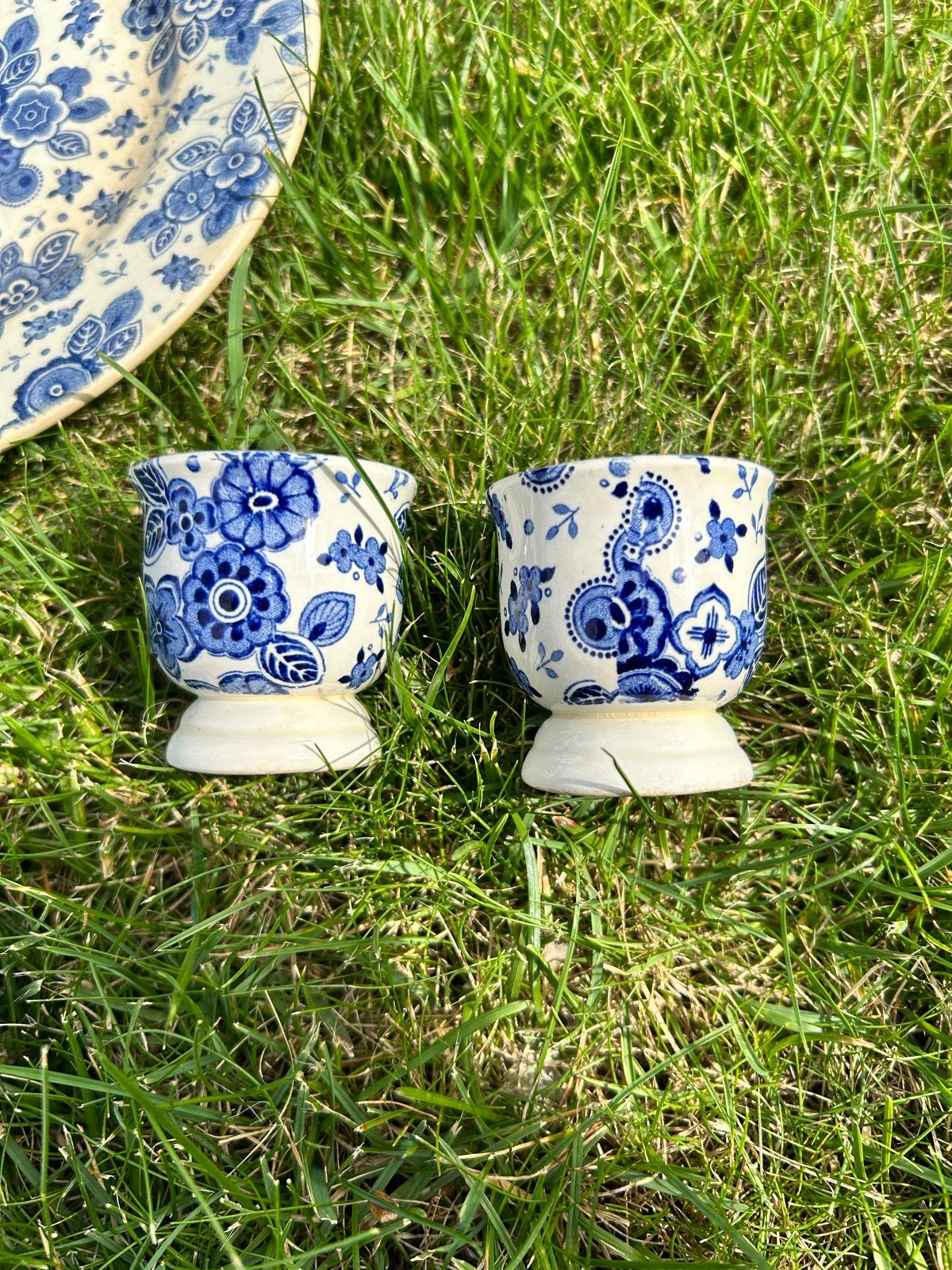 Beatrix servies onderdelen Maastricht borden en eierdopjes, Ophalen