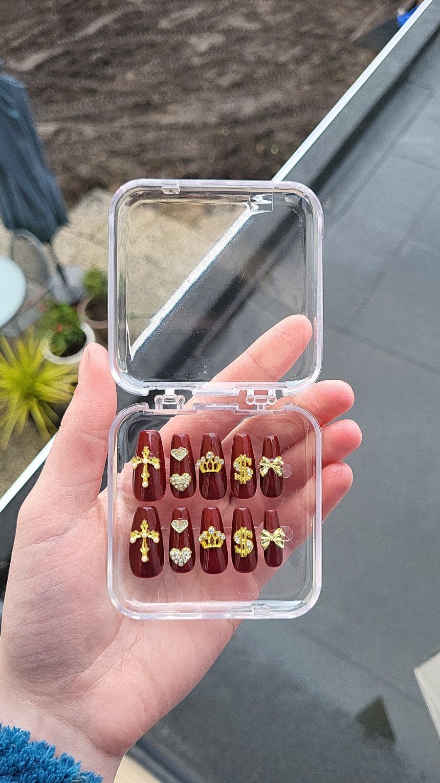 Press on nails/nep nagels, Nieuw, Ophalen of Verzenden, Handen en Nagels, Toebehoren