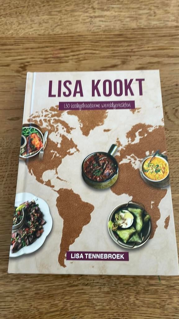 7x Lisa kookt kha , in nieuw staat, Verzenden, Zo goed als nieuw
