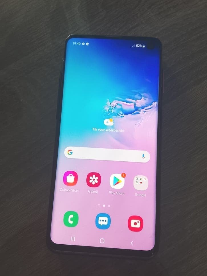 Nette Samsung Galaxy S10 ,128 Gb met hoesje,oplader., Telecommunicatie, Mobiele telefoons | Samsung, Ophalen, Gebruikt, Zwart