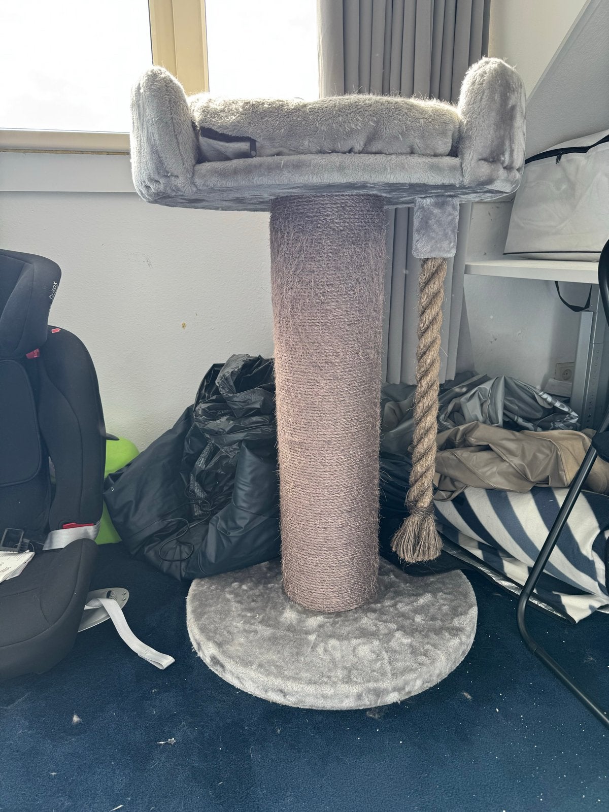 Katten krabpaal 110cm hoog, Ophalen, Gebruikt