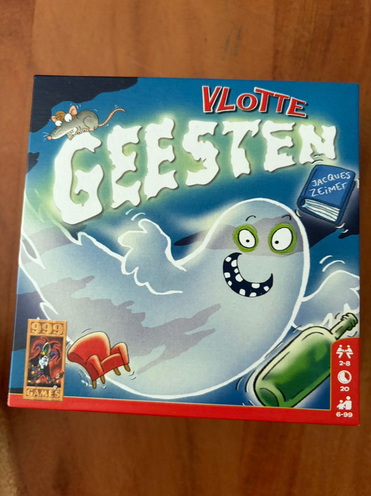 Spel Geesten, Ophalen, Nieuw