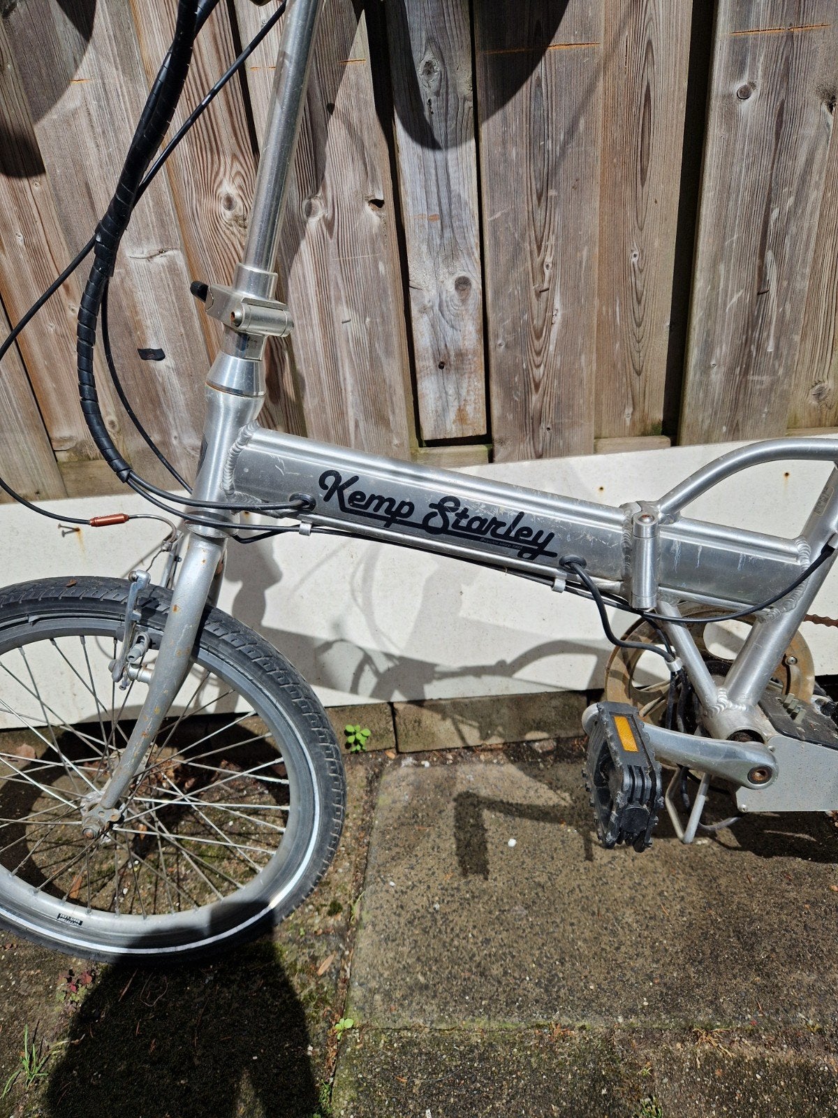 Elektrische vouwfiets Kemp Starley, Fietsen en Brommers, Fietsen | Vouwfietsen, Gebruikt, 20 inch of meer, Versnellingen, Ophalen