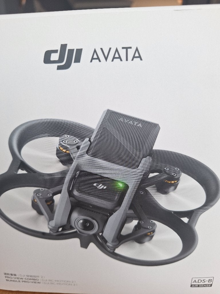 DJI Avata PRO VIEW COMBO, 250 tot 900 gram, Return to Home, Zo goed als nieuw, DJI