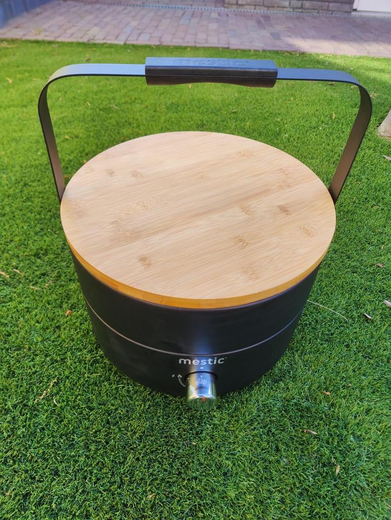 Mestic Mini Chef MB-100 gasbarbecue zwart, Ophalen