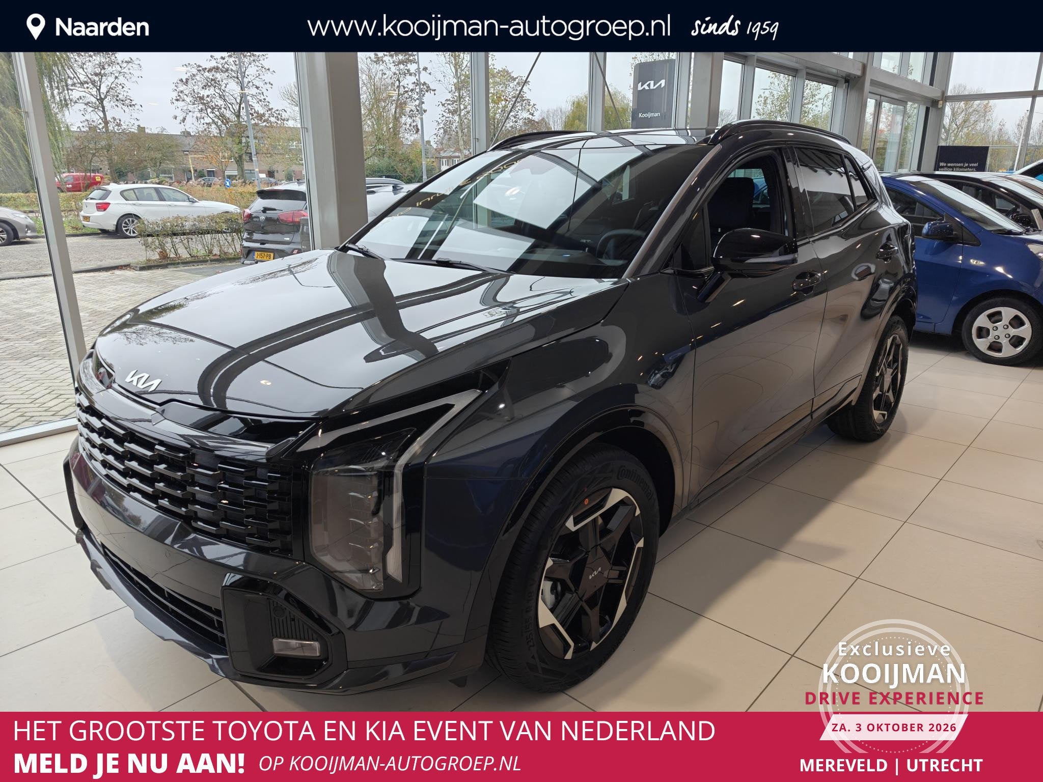 Kia Sportage 1.6 T-GDi Hybrid GT-Line | Schuif-/Kanteldak |