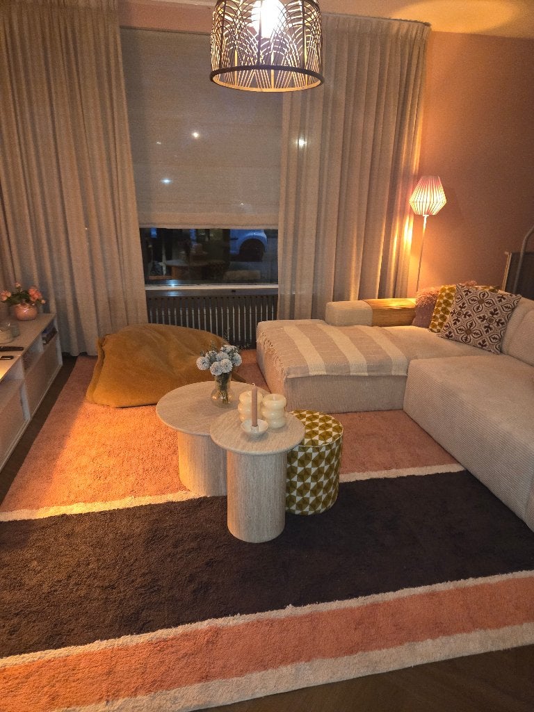 Vloerkleed groot trendcarpet, 200 cm of meer, Ophalen of Verzenden, Zo goed als nieuw, 200 cm of meer