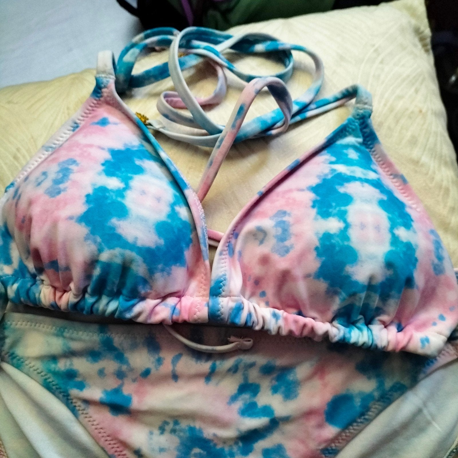 Bikini badkleding dames, Ophalen, Nieuw, Roze, Bikini