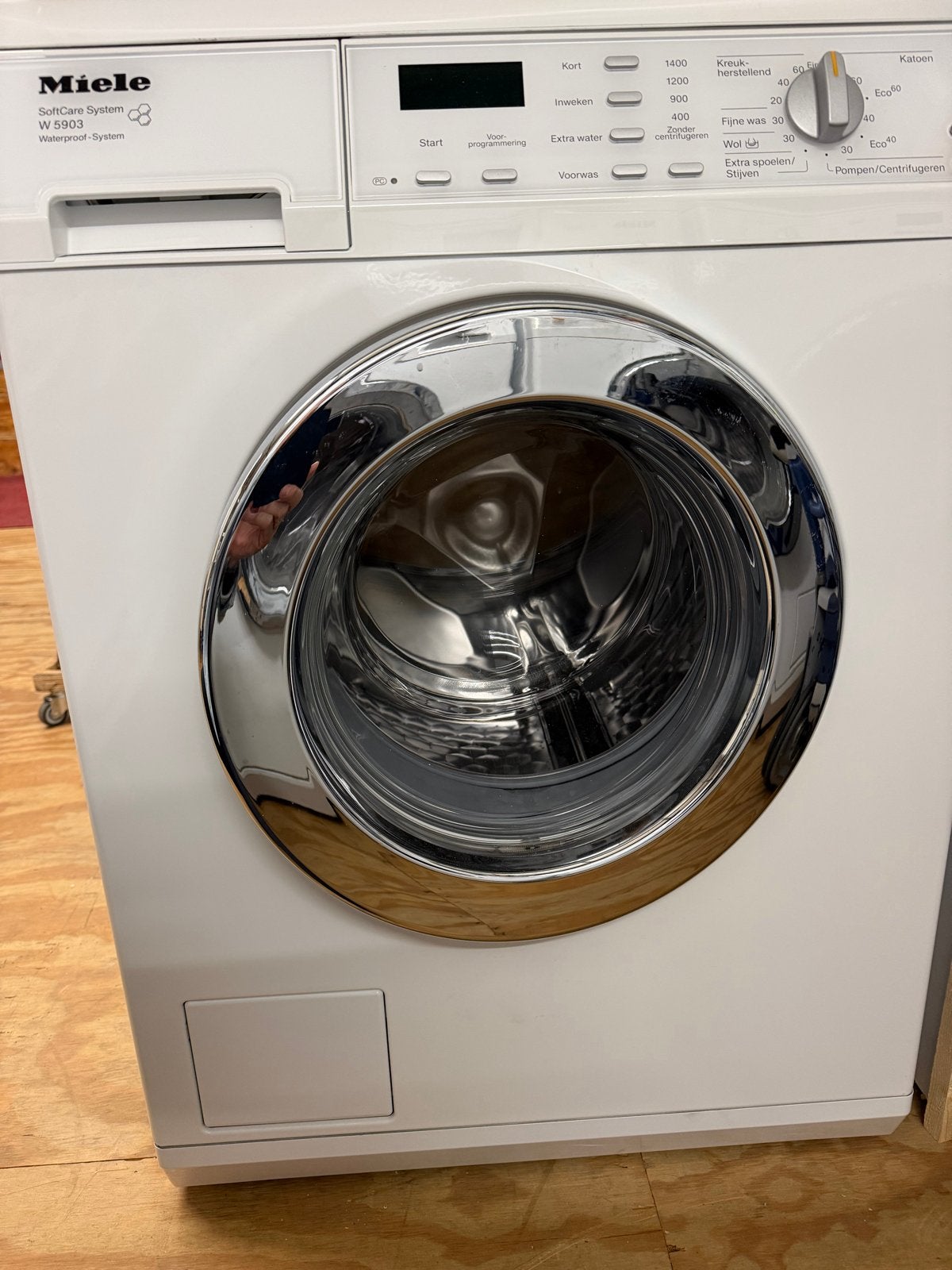Miele W 5903 WPS Wasmachine - Zo goed als nieuw, Ophalen, 1200 tot 1600 toeren, 8 tot 10 kg, Zo goed als nieuw