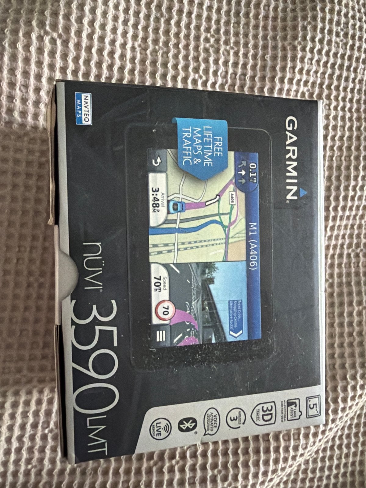 Garmin nüvi 3590LMT Navigatiesysteem met Lifetime Maps, Auto diversen, Autonavigatie, Ophalen, Zo goed als nieuw