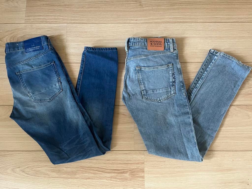 2x Scotch & Soda jeans zgan, Ophalen of Verzenden, Zo goed als nieuw, Blauw, W28 - W29 (confectie 36)