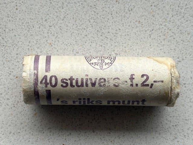 40 stuks 5 cent 1983 in rol van 's rijksmunt Utrecht, Postzegels en Munten, Munten | Nederland, Ophalen, Koningin Beatrix, 5 cent