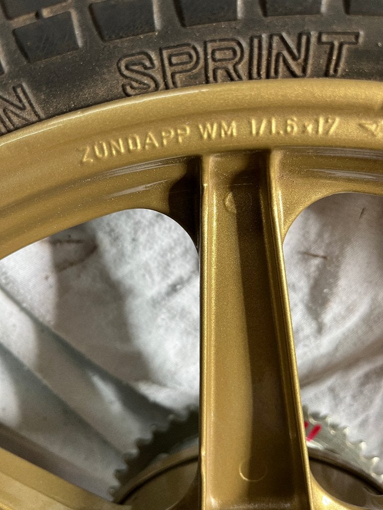 Wielen compleet  (aluminium) Zundapp, Ophalen, Zo goed als nieuw, Overige typen