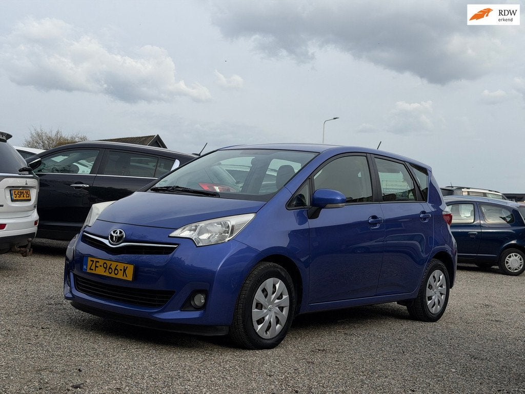 Toyota Verso-S 1.3 VVT-i Aspiration Airco Camera Trekhaak De, Auto's, Toyota, Bedrijf, Te koop, Verso-S, ABS, Achteruitrijcamera