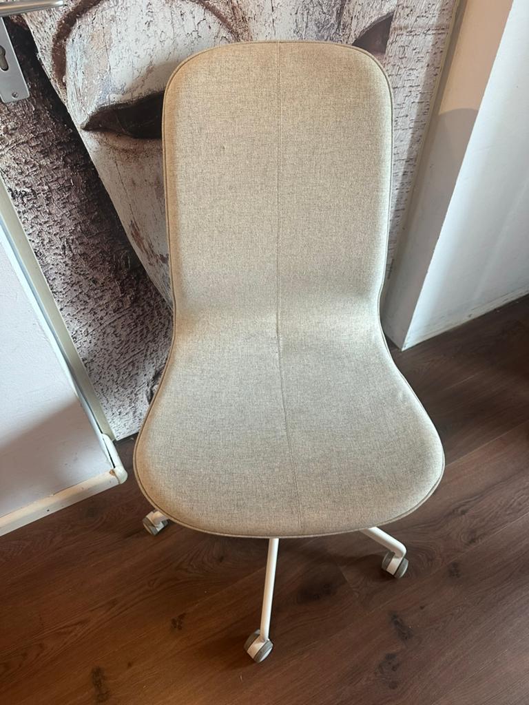 IKEA Langfjall bureaustoel - Gebruikt, goede staat, Huis en Inrichting, Ophalen, Gebruikt, Grijs, Bureaustoel