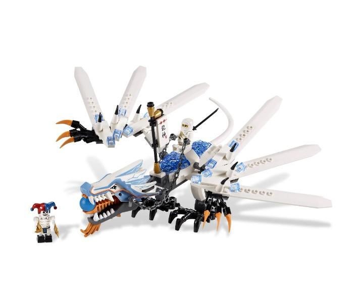 Lego Ninjago 2260 Ice dragon attack, Kinderen en Baby's, Speelgoed | Duplo en Lego, Zo goed als nieuw, Lego, Complete set, Inclusief instructies