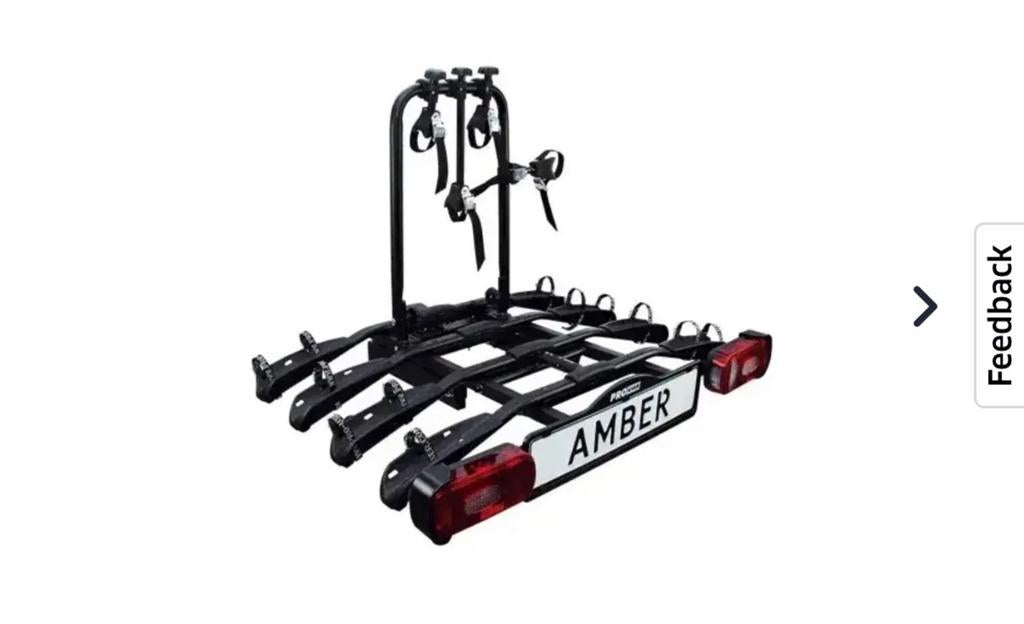 ProUser Amber Fietsendrager voor 4 fietsen, Ophalen, 3 fietsen of meer, Zo goed als nieuw, Trekhaakdrager