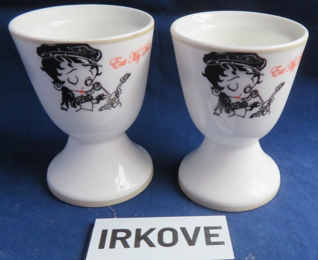 BETTY BOOP TWEE EIHOUDERS * Nieuw *, Huis en Inrichting, Keuken | Servies, Verzenden, Overige typen, Nieuw, Overige stijlen