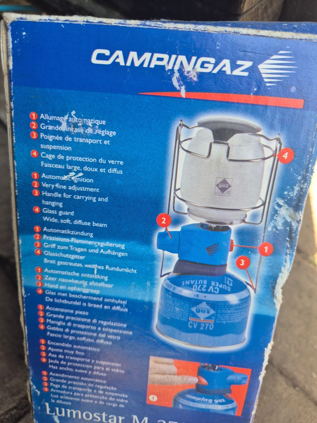 GASLAMPJE, Caravans en Kamperen, Kampeeraccessoires, Ophalen