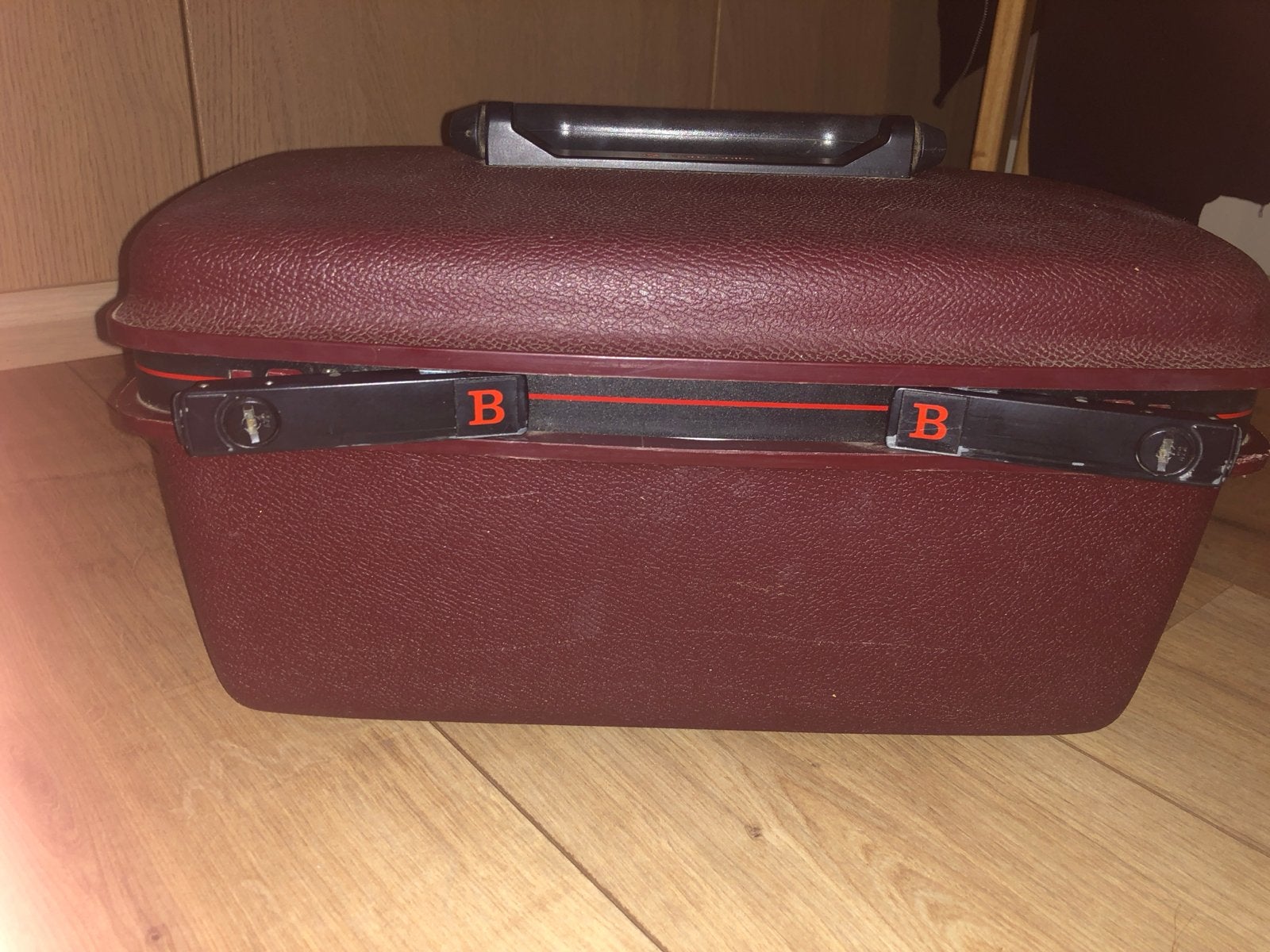 Vintage Samsonite Beauty Case - Zeer Goede Staat met Sleutel, Ophalen, Bruin, Zo goed als nieuw, Met slot
