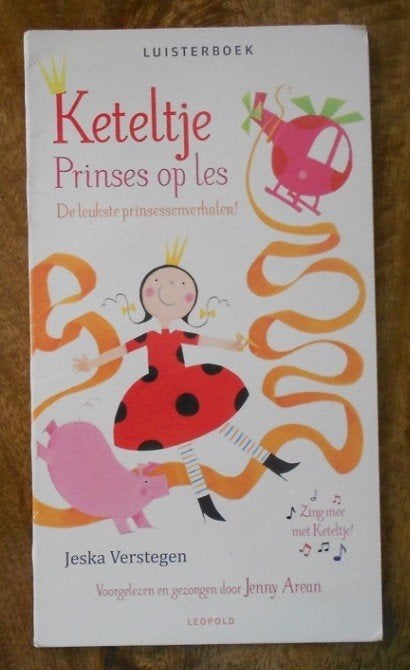 Luisterboek - 1 CD : Keteltje - prinses op les = Jenny Arean, Ophalen of Verzenden, Cd