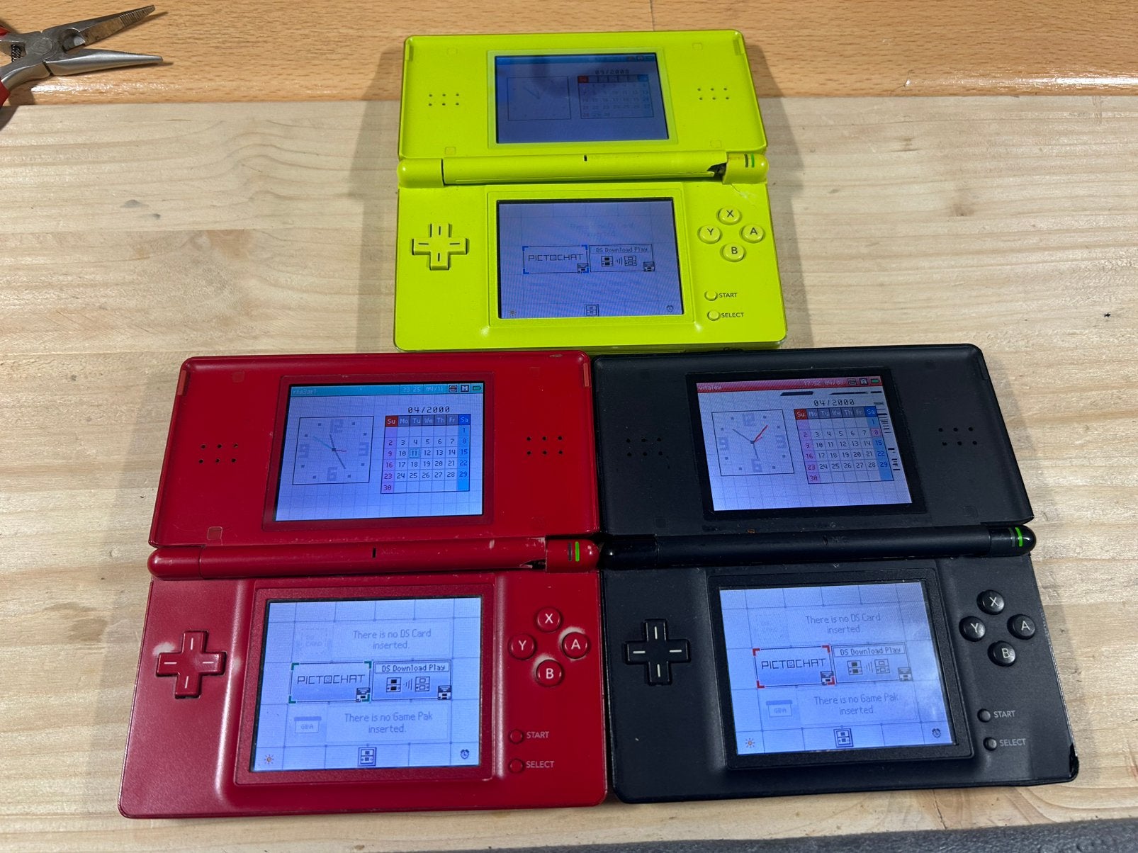 3x nintendo ds lite, Spelcomputers en Games, Ophalen of Verzenden, Gebruikt, Overige kleuren, DS Lite