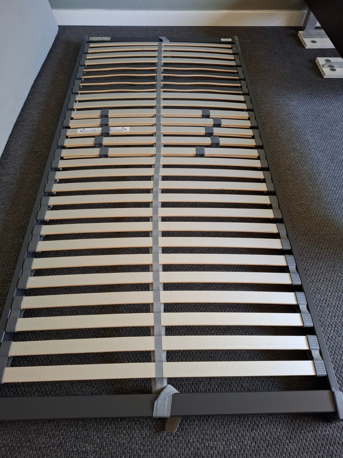Bossflex 400 VL Lattenbodem 90x200 cm  (2 stuks beschikbaar), Huis en Inrichting, Ophalen, Gebruikt, 90 cm, Eenpersoons