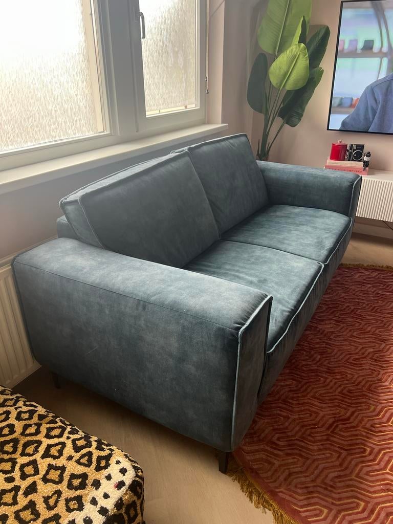 Zo goed als nieuwe bank, nog geen 3!!! jaar oud, Huis en Inrichting, Banken | Bankstellen, Ophalen, Driepersoons, 75 tot 100 cm