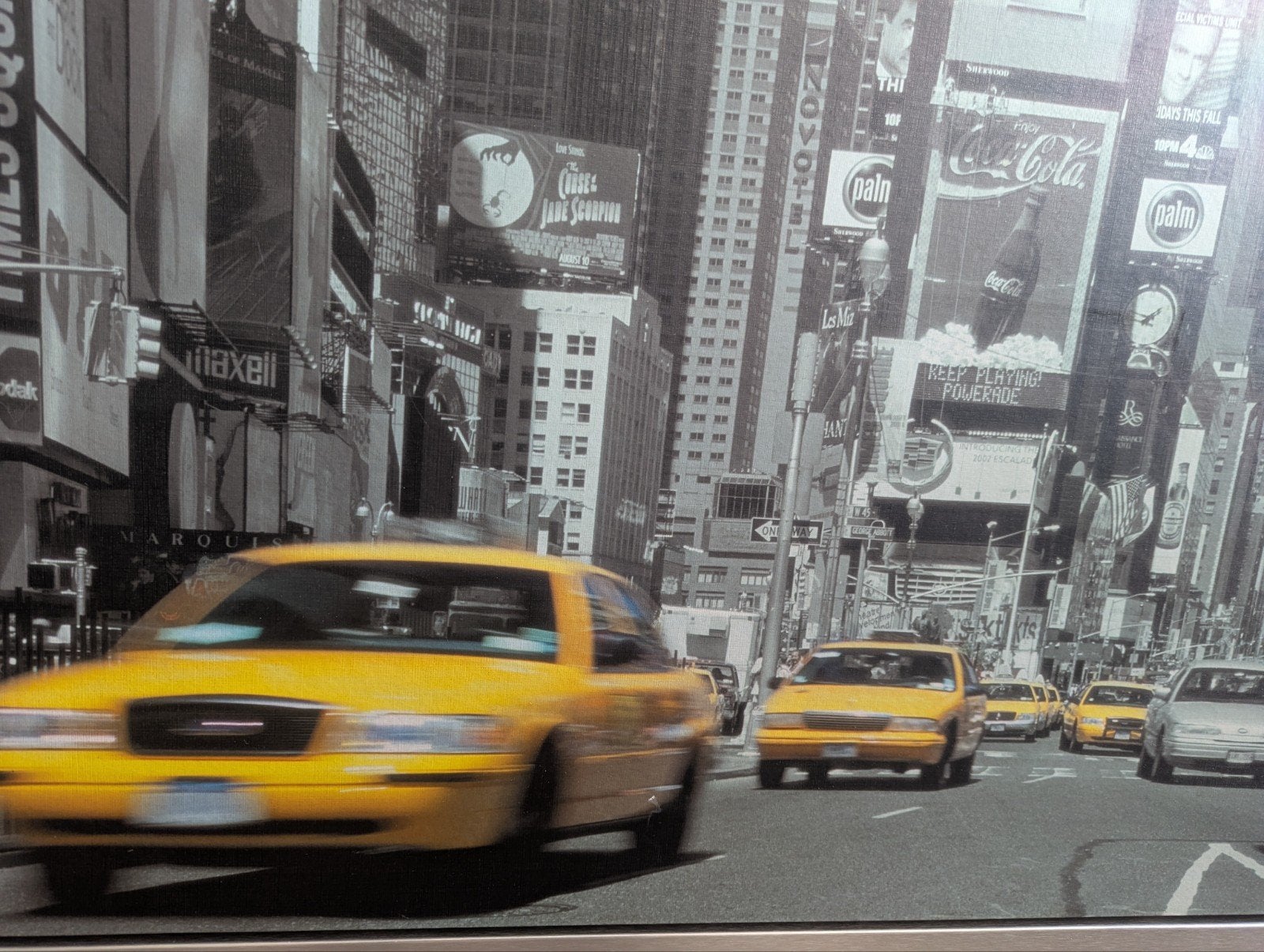 New York City Taxi's Times Square Canvas (IKEA, Alleby), Ophalen, 100 tot 125 cm, 75 – 100, Print